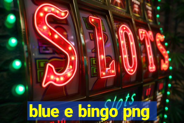 blue e bingo png